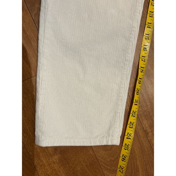 Vince Corduroy Straight Cropped Leg Button Fly Pants - Picture 6 of 7